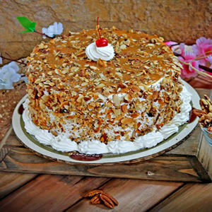 Caramelo con Semillas de Pecanas, Wallnuts y Almendras